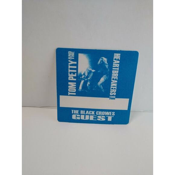 Tom Petty And The Heartbreakers Backstage Pass Original Black Crowes 2005 Blue - Picture 2 of 2